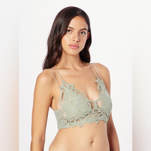 NWOT - Free People Adella Bralette in Slate - Size XS - Picture 2 of 4